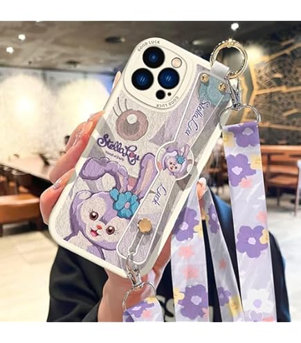 Amazon.co.jp: ダッフィー スマートフォンケース もこもこ ダッフィー